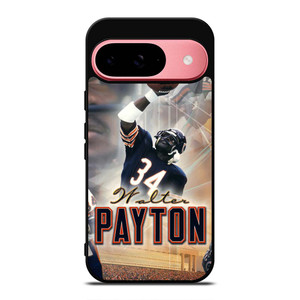 WALTER PAYTON CHICAGO BEARS POSTER Google Pixel 9 Case Cover WALTER PAYTON CHICAGO BEARS POSTER Google Pixel 9 Case Cover