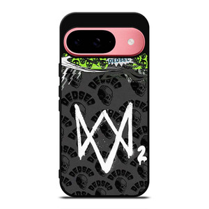 WATCH DOGS 2 GAMES ICON Google Pixel 9 Case Cover WATCH DOGS 2 GAMES ICON Google Pixel 9 Case Cover