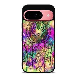 WHITE WOLF DREAMCATCHER TIE DIE Google Pixel 9 Case Cover WHITE WOLF DREAMCATCHER TIE DIE Google Pixel 9 Case Cover