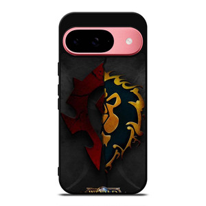 WORLD OF WARCRAFT HORDE ALLIANCE LOGO Google Pixel 9 Case Cover