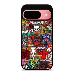 WWE WRESTLING SHIELD SYMBOL COLLAGE Google Pixel 9 Case Cover