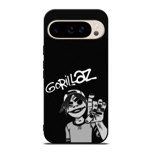 2-D GORILLAZ BLACK Google Pixel 9 Pro Case Cover 2-D GORILLAZ BLACK Google Pixel 9 Pro Case Cover