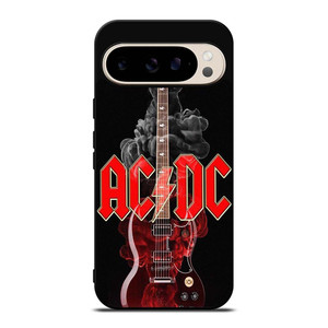 ACDC ROCK BAND GUITAR Google Pixel 9 Pro Case Cover ACDC ROCK BAND GUITAR Google Pixel 9 Pro Case Cover