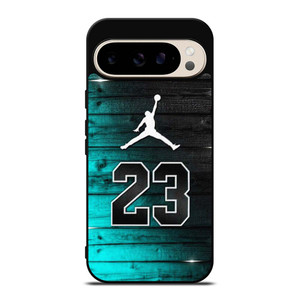 AIR JORDAN WOOD BLUE LOGO Google Pixel 9 Pro Case Cover AIR JORDAN WOOD BLUE LOGO Google Pixel 9 Pro Case Cover