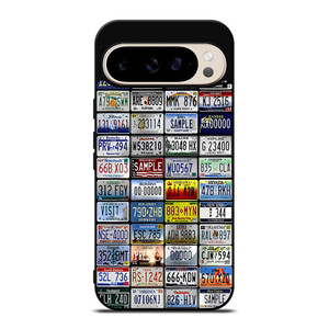 ALL STATES LICENSE PLATE COLLAGE Google Pixel 9 Pro Case Cover ALL STATES LICENSE PLATE COLLAGE Google Pixel 9 Pro Case Cover
