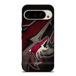 ARIZONA COYOTES METAL LOGO Google Pixel 9 Pro Case Cover ARIZONA COYOTES METAL LOGO Google Pixel 9 Pro Case Cover