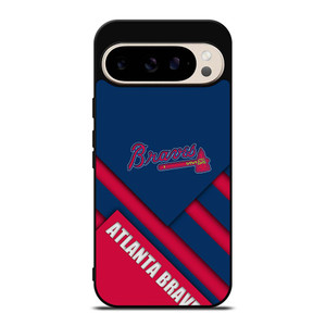 ATLANTA BRAVES BASEBALL ABSTRACT LOGO Google Pixel 9 Pro Case Cover ATLANTA BRAVES BASEBALL ABSTRACT LOGO Google Pixel 9 Pro Case Cover