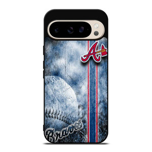 ATLANTA BRAVES BASEBALL RUSTY LOGO Google Pixel 9 Pro Case Cover ATLANTA BRAVES BASEBALL RUSTY LOGO Google Pixel 9 Pro Case Cover