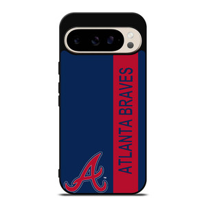 ATLANTA BRAVES BASEBALL STRIPE SYMBOL Google Pixel 9 Pro Case Cover ATLANTA BRAVES BASEBALL STRIPE SYMBOL Google Pixel 9 Pro Case Cover