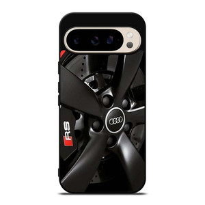 AUDI RS BLACK RED WHEEL Google Pixel 9 Pro Case Cover AUDI RS BLACK RED WHEEL Google Pixel 9 Pro Case Cover
