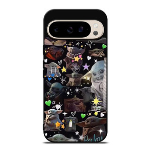 BABY YODA STAR WARS COLLAGE 2 Google Pixel 9 Pro Case Cover BABY YODA STAR WARS COLLAGE 2 Google Pixel 9 Pro Case Cover