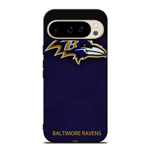 BALTIMORE RAVENS NFL LEATHER LOGO Google Pixel 9 Pro Case Cover BALTIMORE RAVENS NFL LEATHER LOGO Google Pixel 9 Pro Case Cover