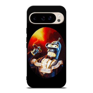 BENDER BENDING RODRIGUEZ CARTOON Google Pixel 9 Pro Case Cover BENDER BENDING RODRIGUEZ CARTOON Google Pixel 9 Pro Case Cover