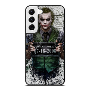 JOKER HEATH LEDGER MUGSHOT  Samsung Galaxy S22 Case Cover