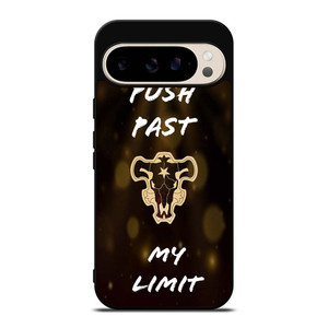 BLACK CLOVER BLACK BULL QUOTES Google Pixel 9 Pro Case Cover BLACK CLOVER BLACK BULL QUOTES Google Pixel 9 Pro Case Cover