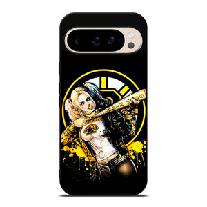 BOSTON BRUINS HARLEY QUINN Google Pixel 9 Pro Case Cover BOSTON BRUINS HARLEY QUINN Google Pixel 9 Pro Case Cover