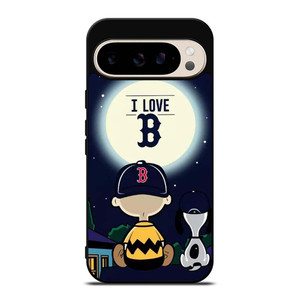 BOSTON RED SOX CHARLIE BROWN SNOOPY Google Pixel 9 Pro Case Cover BOSTON RED SOX CHARLIE BROWN SNOOPY Google Pixel 9 Pro Case Cover