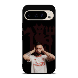 BRUNO FERNANDES MANCHESTER UNITED RED DEVILS Google Pixel 9 Pro Case Cover BRUNO FERNANDES MANCHESTER UNITED RED DEVILS Google Pixel 9 Pro Case Cover