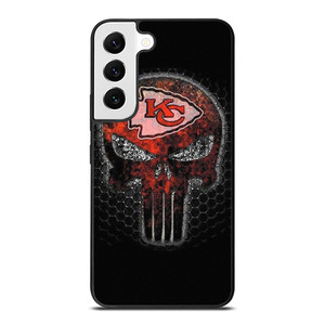 KANSAS CITY CHIEF PUNISHER SKULL LOGO Samsung Galaxy S22 Case Cover KANSAS CITY CHIEF PUNISHER SKULL LOGO Samsung Galaxy S22 Case Cover