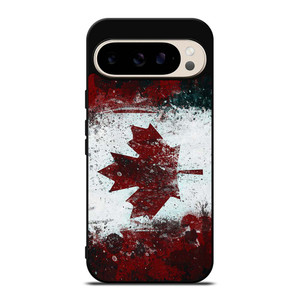 CANADIAN FLAG BRUSHED Google Pixel 9 Pro Case Cover CANADIAN FLAG BRUSHED Google Pixel 9 Pro Case Cover