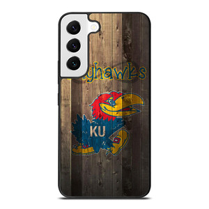 KANSAS JAYHAWKS WOOD LOGO Samsung Galaxy S22 Case Cover KANSAS JAYHAWKS WOOD LOGO Samsung Galaxy S22 Case Cover