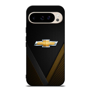 CHEROLET YELLOW CARBON EMBLEM Google Pixel 9 Pro Case Cover CHEROLET YELLOW CARBON EMBLEM Google Pixel 9 Pro Case Cover