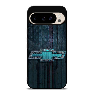 CHEVY CHEVROLET USA FLAG PUNISHER SKULL Google Pixel 9 Pro Case Cover CHEVY CHEVROLET USA FLAG PUNISHER SKULL Google Pixel 9 Pro Case Cover
