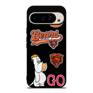CHICAGO BEARS SNOOPY Google Pixel 9 Pro Case Cover CHICAGO BEARS SNOOPY Google Pixel 9 Pro Case Cover