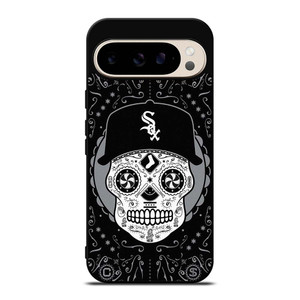 CHICAGO WHITE SOX SKULL PATTERN Google Pixel 9 Pro Case Cover CHICAGO WHITE SOX SKULL PATTERN Google Pixel 9 Pro Case Cover