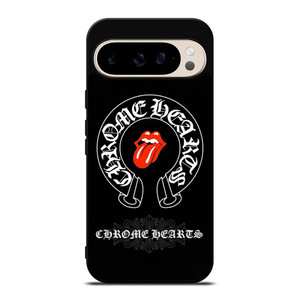 CHROME HEARTS ROLLING STONES SYMBOL Google Pixel 9 Pro Case Cover CHROME HEARTS ROLLING STONES SYMBOL Google Pixel 9 Pro Case Cover