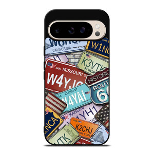 CLASSIC AMERICAN CAR PLATE Google Pixel 9 Pro Case Cover CLASSIC AMERICAN CAR PLATE Google Pixel 9 Pro Case Cover