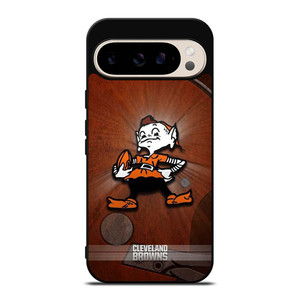CLEVELAND BROWNS NFL FOOTBALL ICON Google Pixel 9 Pro Case Cover CLEVELAND BROWNS NFL FOOTBALL ICON Google Pixel 9 Pro Case Cover