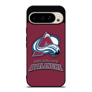 COLORADO AVALANCHE RED CARBON LOGO Google Pixel 9 Pro Case Cover COLORADO AVALANCHE RED CARBON LOGO Google Pixel 9 Pro Case Cover