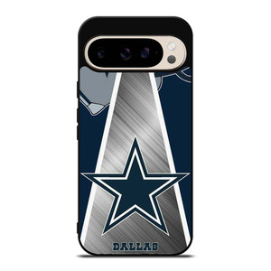 DALLAS COWBOYS FOOTBALL METAL LOGO Google Pixel 9 Pro Case Cover DALLAS COWBOYS FOOTBALL METAL LOGO Google Pixel 9 Pro Case Cover