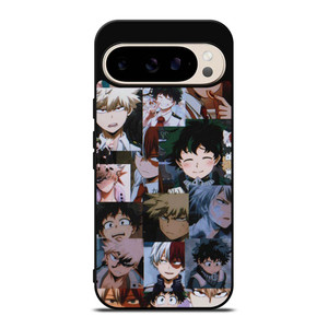 DEKU TODOROKI BAKUGO MY HERO ACADEMIA COLLAGE Google Pixel 9 Pro Case Cover DEKU TODOROKI BAKUGO MY HERO ACADEMIA COLLAGE Google Pixel 9 Pro Case Cover