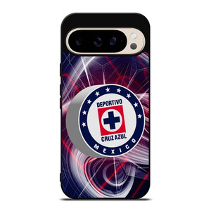 DEPORTIVO CRUZ AZUL MEXICO ABSTRACT LOGO Google Pixel 9 Pro Case Cover DEPORTIVO CRUZ AZUL MEXICO ABSTRACT LOGO Google Pixel 9 Pro Case Cover