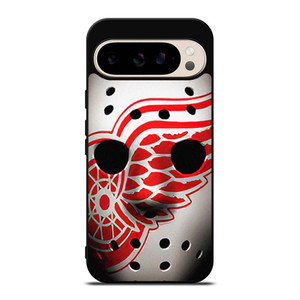 DETROIT RED WINGS JASON VOORHEES MASK Google Pixel 9 Pro Case Cover DETROIT RED WINGS JASON VOORHEES MASK Google Pixel 9 Pro Case Cover