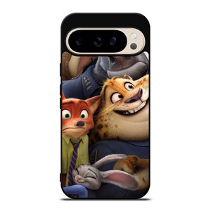 DISNEY ZOOTOPIA CARTOON ALL CHARACTERS Google Pixel 9 Pro Case Cover DISNEY ZOOTOPIA CARTOON ALL CHARACTERS Google Pixel 9 Pro Case Cover