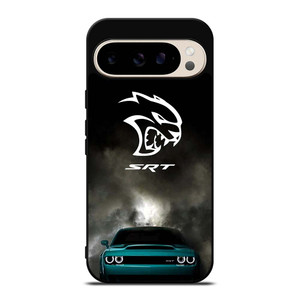 DODGE CHALLENGER SRT CAR EMBLEM Google Pixel 9 Pro Case Cover DODGE CHALLENGER SRT CAR EMBLEM Google Pixel 9 Pro Case Cover