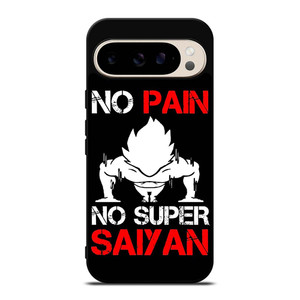 DRAGON BALL NO PAIN NO SUPER SAIYAN Google Pixel 9 Pro Case Cover DRAGON BALL NO PAIN NO SUPER SAIYAN Google Pixel 9 Pro Case Cover