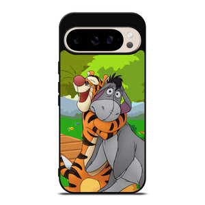 EEYORE AND TIGER WINNIE THE POOH CARTOON Google Pixel 9 Pro Case Cover EEYORE AND TIGER WINNIE THE POOH CARTOON Google Pixel 9 Pro Case Cover