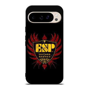 ESP GUITARS AND BASSES BADGE Google Pixel 9 Pro Case Cover ESP GUITARS AND BASSES BADGE Google Pixel 9 Pro Case Cover