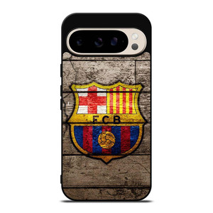 FC BARCELONA WOOD LOGO Google Pixel 9 Pro Case Cover FC BARCELONA WOOD LOGO Google Pixel 9 Pro Case Cover