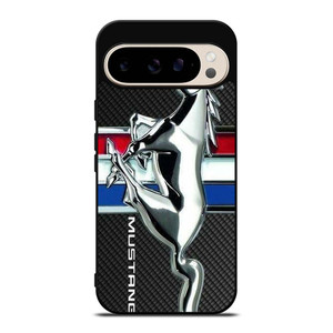FORD MUSTANG CARBON METAL EMBLEM Google Pixel 9 Pro Case Cover
