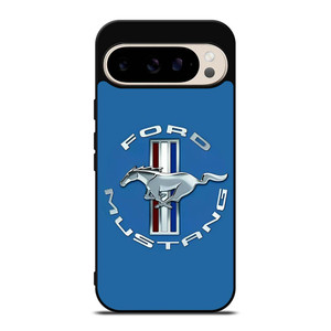 FORD MUSTANG LOGO BLUE ICON Google Pixel 9 Pro Case Cover FORD MUSTANG LOGO BLUE ICON Google Pixel 9 Pro Case Cover