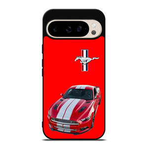 FORD MUSTANG RED CAR EMBLEM Google Pixel 9 Pro Case Cover FORD MUSTANG RED CAR EMBLEM Google Pixel 9 Pro Case Cover