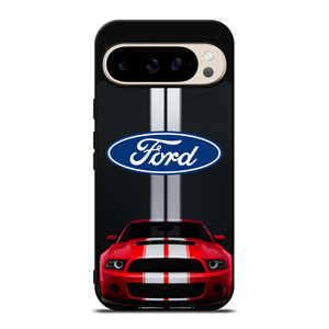 FORD MUSTANG RED CAR Google Pixel 9 Pro Case Cover FORD MUSTANG RED CAR Google Pixel 9 Pro Case Cover