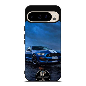 FORD MUSTANG SHELBY BLUE Google Pixel 9 Pro Case Cover FORD MUSTANG SHELBY BLUE Google Pixel 9 Pro Case Cover