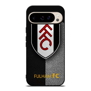 FULHAM FC LEATHER LOGO Google Pixel 9 Pro Case Cover