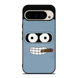 FUTURAMA BENDER SMOKING CIGARETES Google Pixel 9 Pro Case Cover
